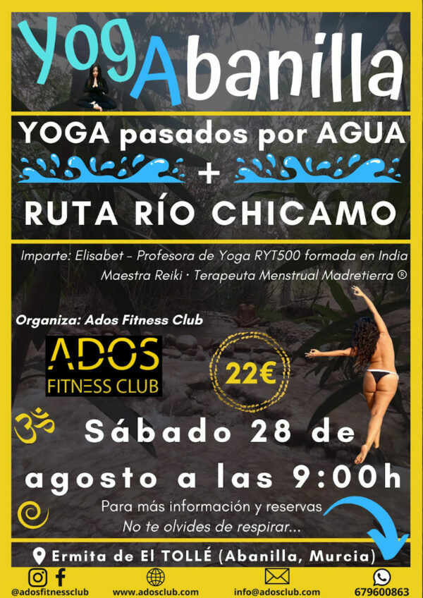 ADOS Fitness Club - Yoga y Ruta Senderista Río Chícamo