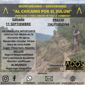 Montañismo y Senderismo: Al Chícamo por el Zúlum