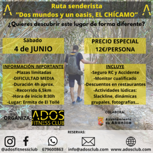 Senderismo Ruta Río Chícamo